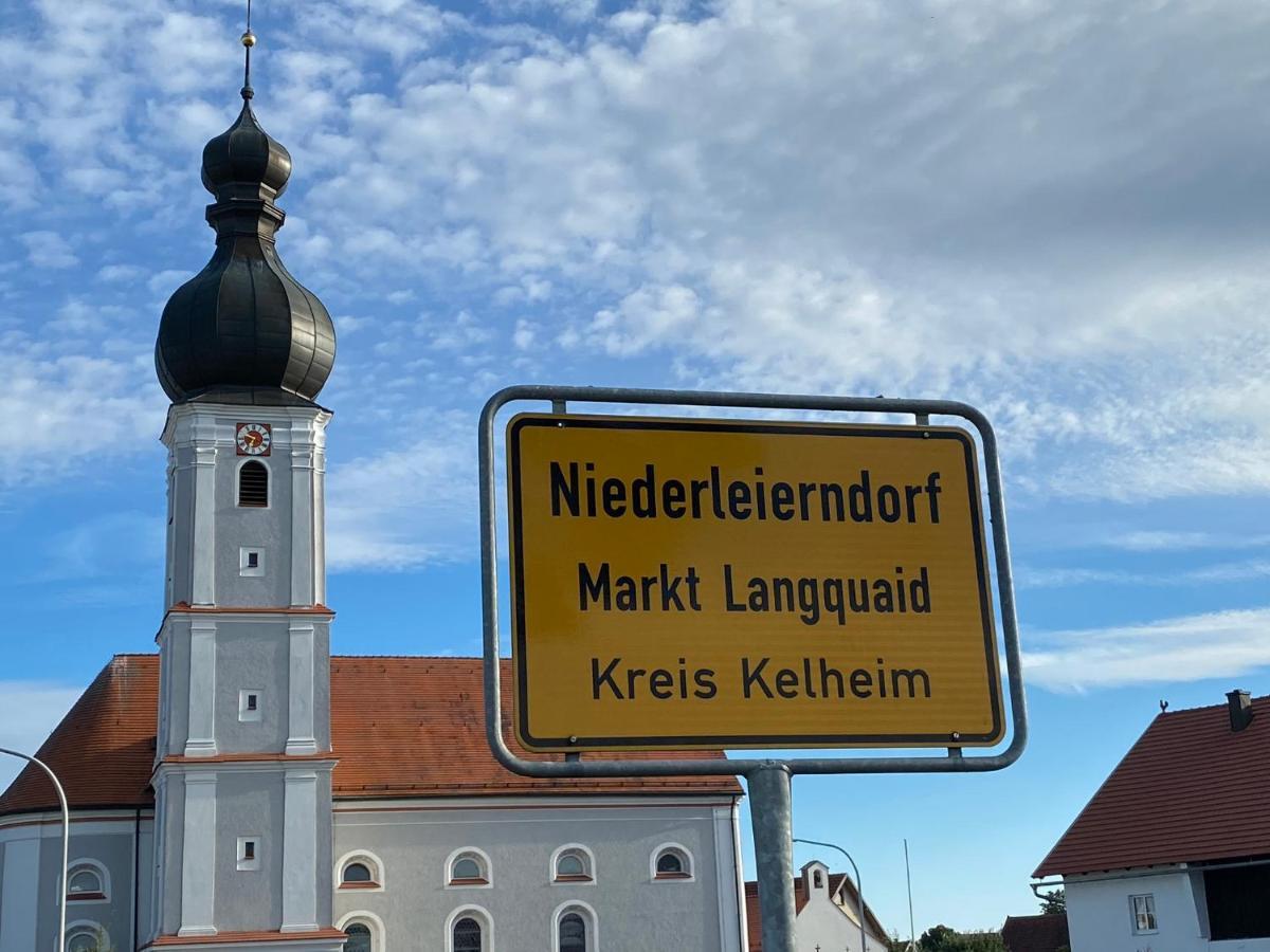 Апартаменты Zachhof Niederleierndorf Langquaid Экстерьер фото